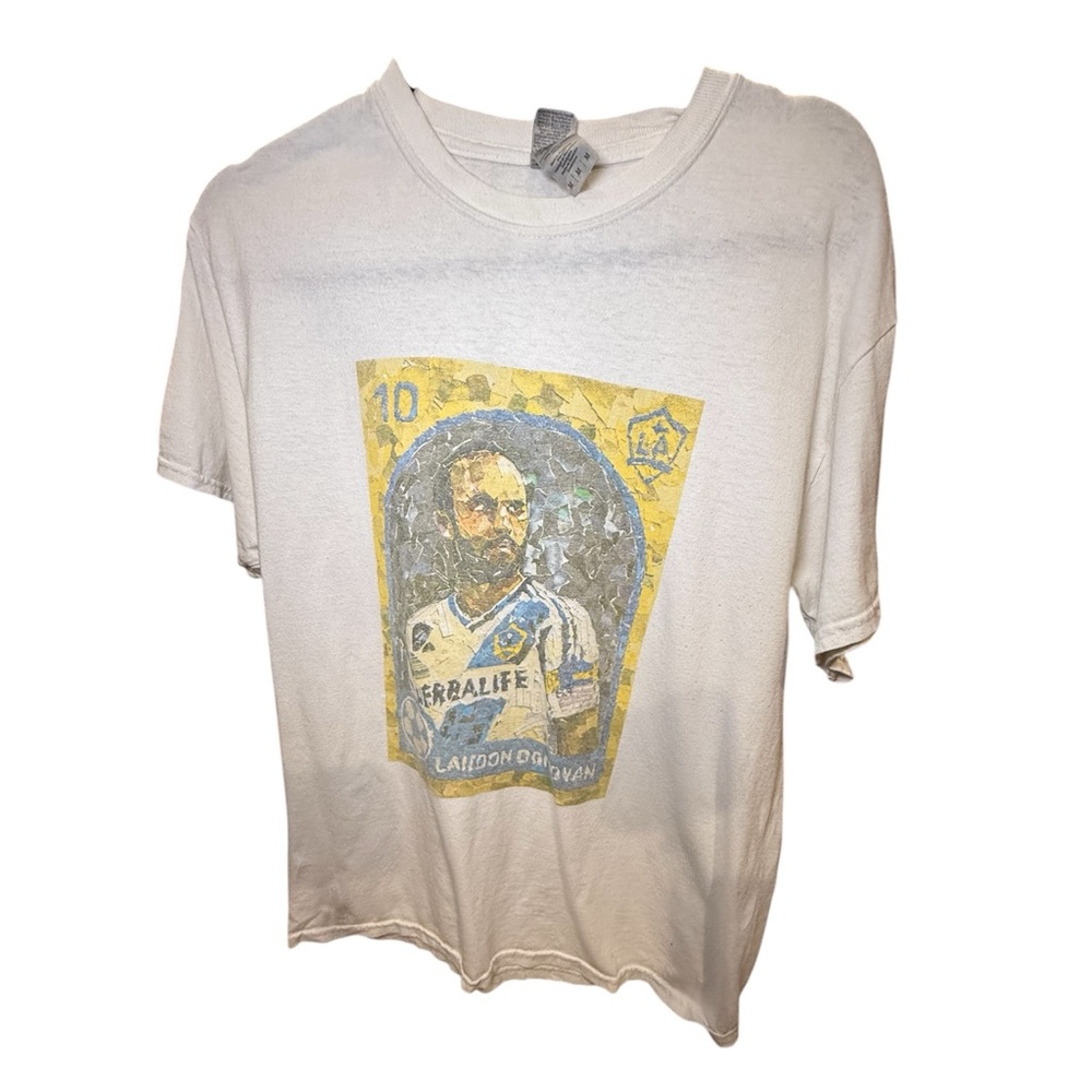 2021 Landon Donovan Los Angeles Galaxy 10/03/21 SGA RARE T-Shirt size M.